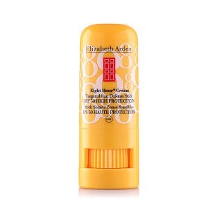 Elizabeth Arden 雅顿8小时润泽防晒霜SPF50PA+++高效轻盈无油，清爽防晒防护。八小时为肌肤补充水分，令面部肌肤润滑水嫩，绽放年轻光采。适合所有肤质，不含PABA。