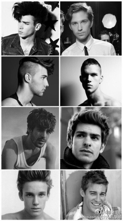 欧美男士发型，你最中意哪个呢？