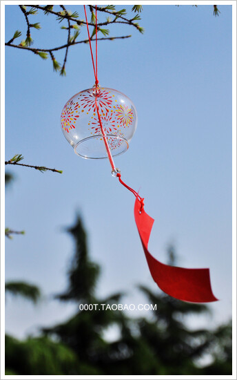 江户玻璃风铃 烟火の夏日烟火