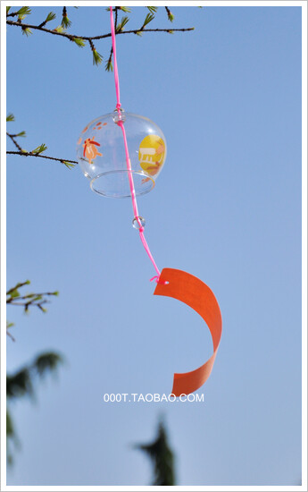 江户玻璃风铃 仲夏の月兔