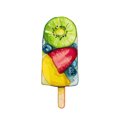 popsicle 手绘