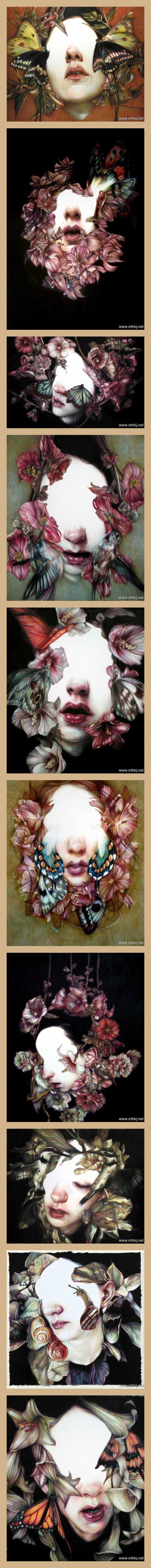 Marco Mazzoni国外彩铅创作②