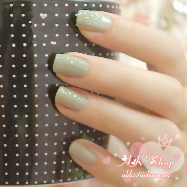 热卖正品美甲 限量 Sweet color 环保指甲油 海藻绿 复古超显气质