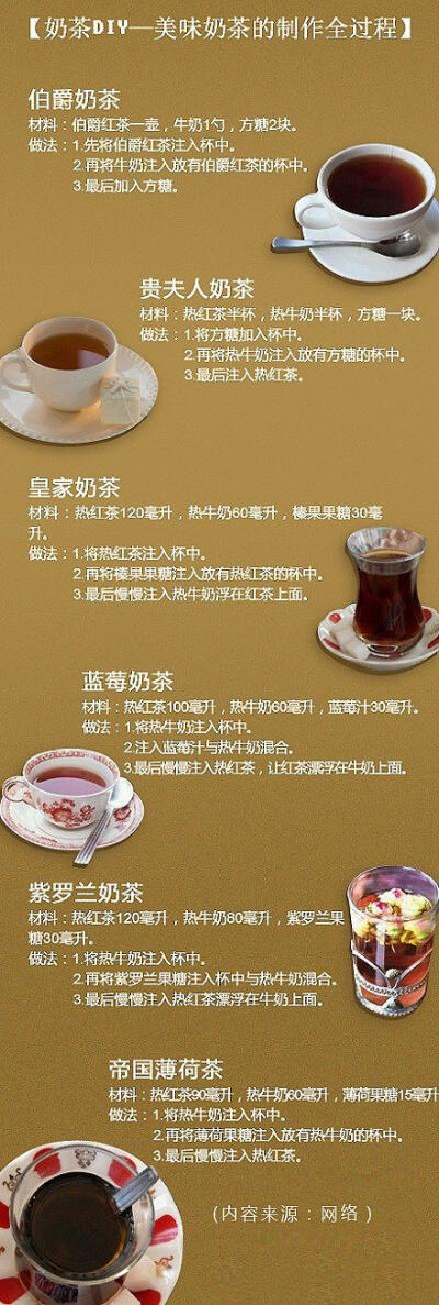 自己在家做奶茶，好喝更放心。六种奶茶教程。【阿团丸子】