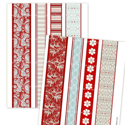 Print your own wraps for soaps, candles, chocolates, stationery- Paper Ribbons Greetings