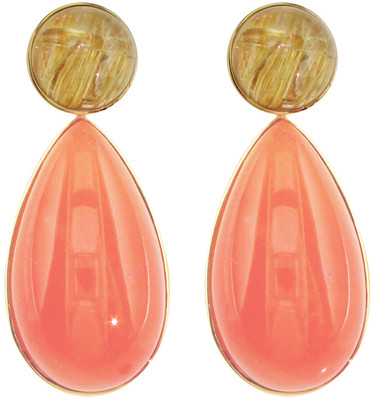 1STDIBS.COM Jewelry &amp; Watches - HOWARD FINE JEWELLERS - AVENTURINE Drop Enhancer Earrings - Howard Fine Jewellers