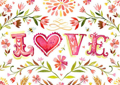 Katie Daisy的青春色调