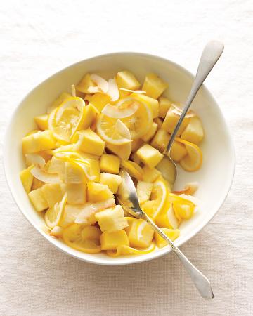 ⑥Pineapple, Mango, and Meyer Lemon Salad