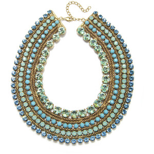 Frangos Turquoise Row Necklace