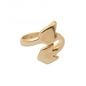 Rock &#39;N Rose Cupid&#39;s Arrow Wrap Ring