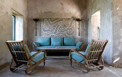 地中海混搭田园风格 伊夫圣洛朗的摩洛哥古堡