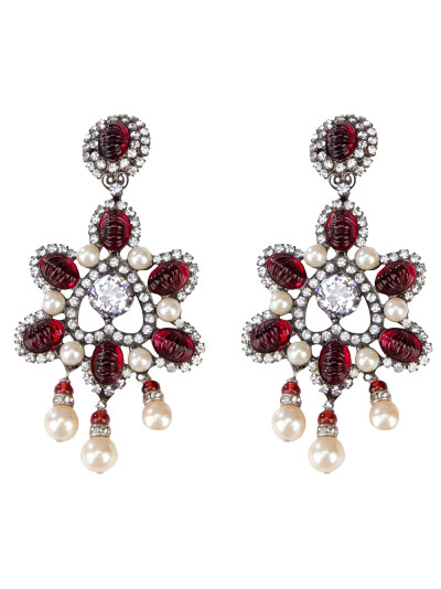 Larry Urba Archive Jewelled Earring - A.N.G.E.L.O Vintage - farfetch.com