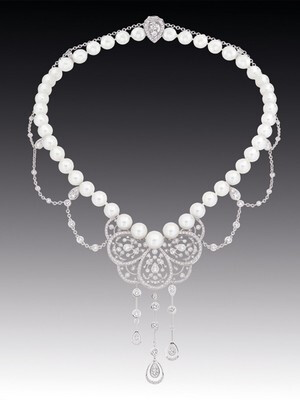 Camélia Dentelle项链