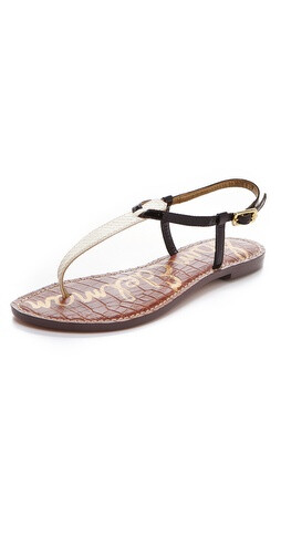 Sam Edelman Gigi T Strap Flat Sandals