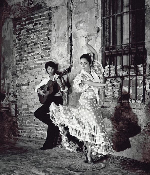 Eiko Takahashi bailaora     Sevilla 1983 Flamenco: Landscape of its Soul