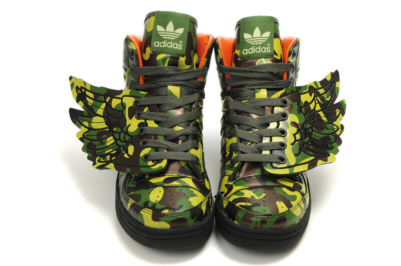 Adidas ObyO JEREMY SCOTT WING CAMO 军事迷彩