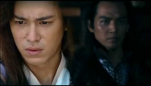 2012 天涯明月刀 钟汉良版 叶开来晚了看到傅红雪掉下断魂崖，潸然泪下嚎啕大哭。。。患难见真情