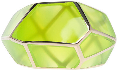 ISHARYA Louvre Resin Neon Ring