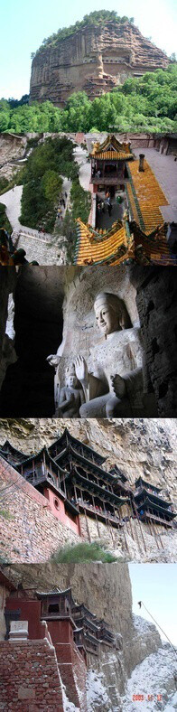 山西大同恒山悬空寺