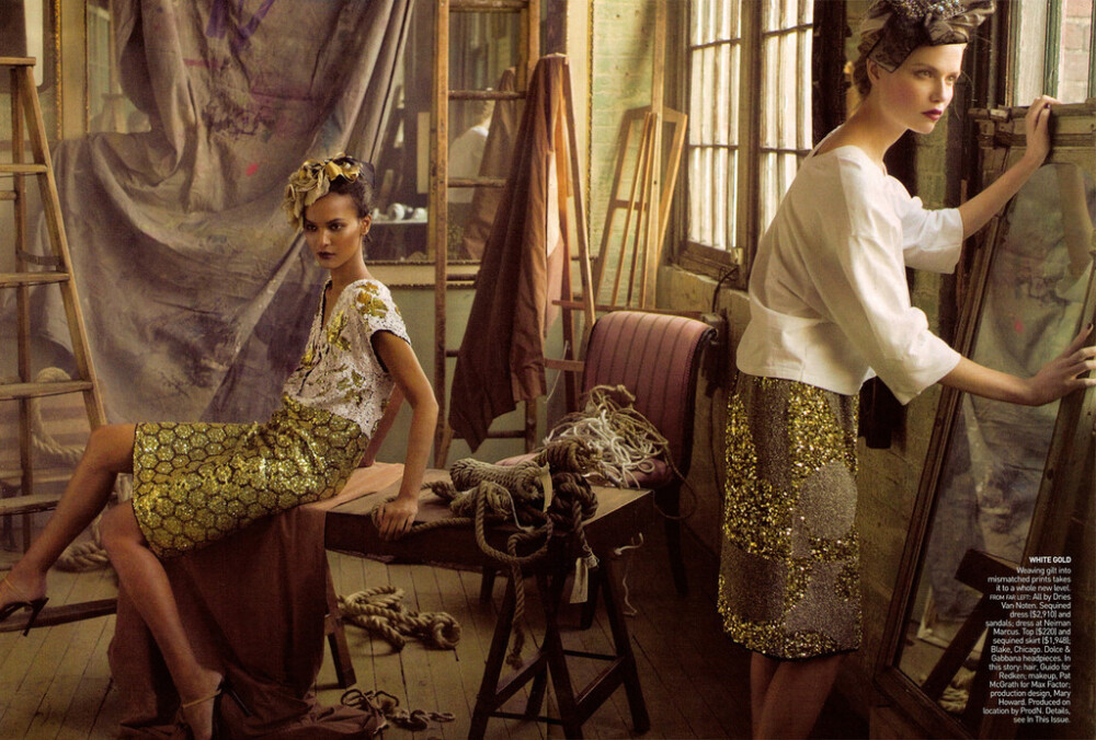 超模的秋天It's a Madcap World by Steven Meisel