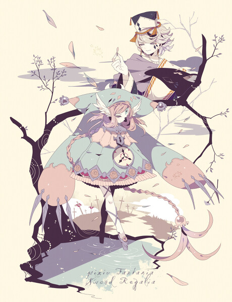 画师しきみ，画风一如既往的美好·