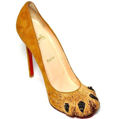 Christian Louboutin 'Alex' lion paw pump