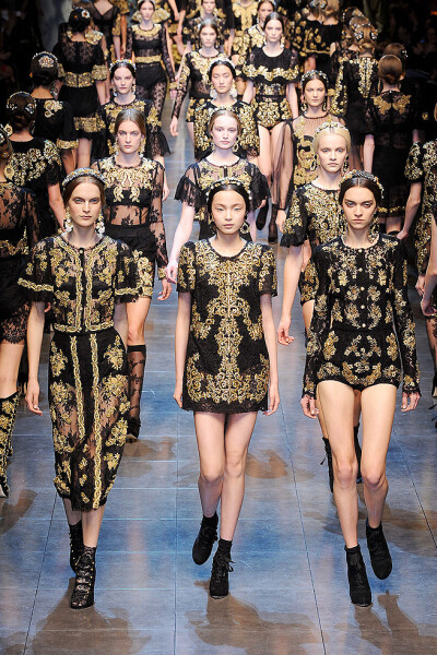 Dolce & Gabbana 2012秋冬系列