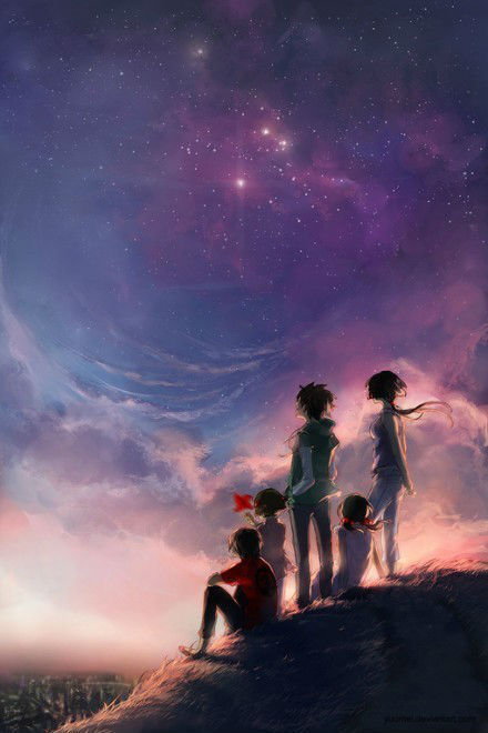 朋友之间不言谢，遇见，就是幸福 ~