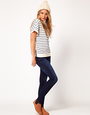 Image 4 of Pepe Jeans True Blue Eco Pixie Skinny Jeans