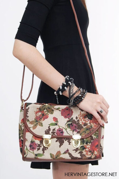 HER FLORAL DREAMS BAG