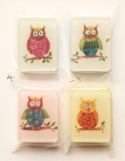 好可爱的包装：三层植物冷制皂