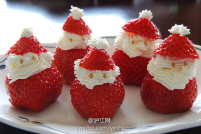 strawberry santa