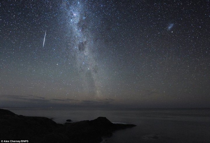 银河与流星