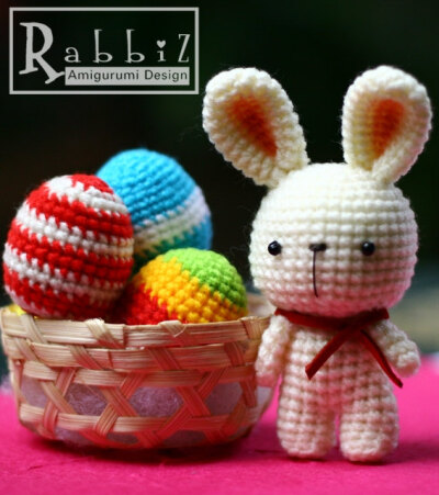 PDF Pattern - Easter Bunnies and Eggs (HQ)