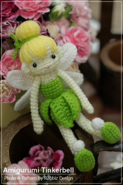 PDF Pattern - Amigurumi Tinkerbell