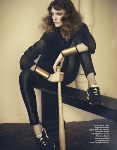 Elle France June 2012---Auguste Abeliunaite