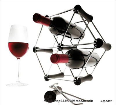 瑕疵特价 丹麦Eva Solo Wine Rack组合酒架标准件 567724 两套