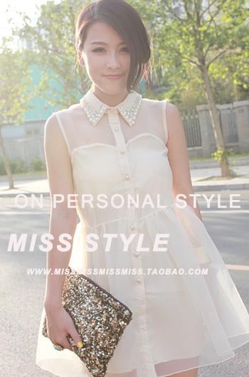 【MISS STYLE】公主范 连衣裙