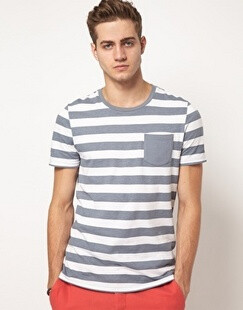 ASOS Stripe 短袖T恤