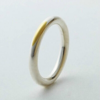 日本 Torafu Architects 同款 戒指 Gold Wedding Ring 18K金镀银