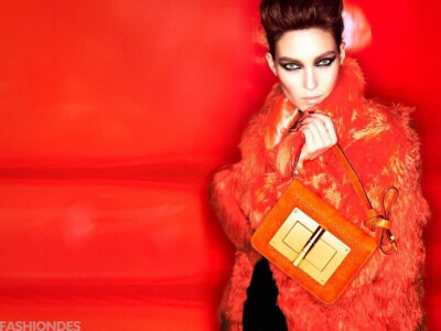 Kati Nescher &amp; Jonas Kesseler for Tom Ford A/W 2012