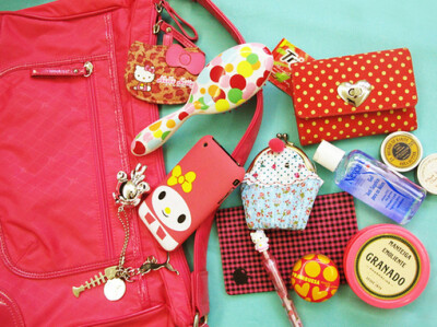 what&#39;s in your bag?、whats in your bag、彩色