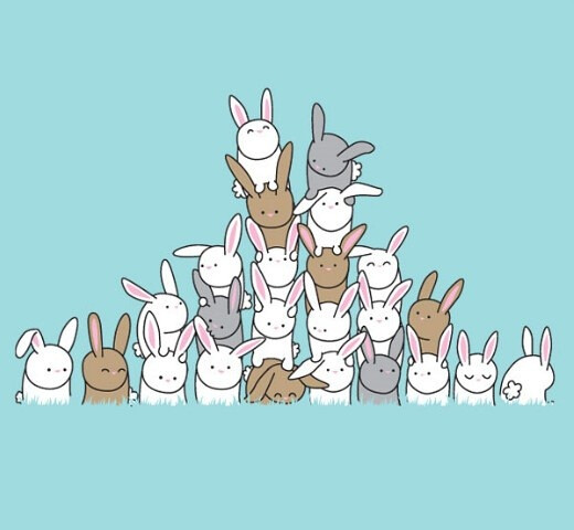 可爱卡通萌物插画治愈系赞评论75更多