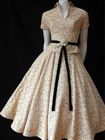 1950s Lace ensemble by tabitha