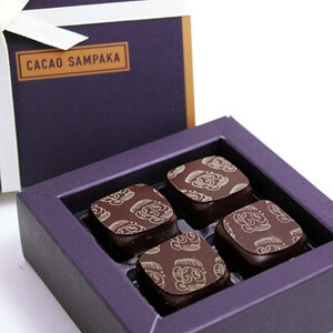 【Cacao Sampaka】的巧克力 Cacao Sampaka是西班牙皇室御用巧克力专门店 原料可可豆在当地可可农场经过严格的挑选、管理，最后精制成回味无穷的绝品精致巧克力 地址：东京都千代田区丸之内2-6-1丸之内Brick Square 1…