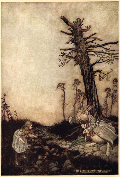 Plate3 一百年前的!....愛麗絲手稿 by 【Arthur Rackham】