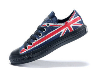 英格兰国旗低帮帆布鞋
