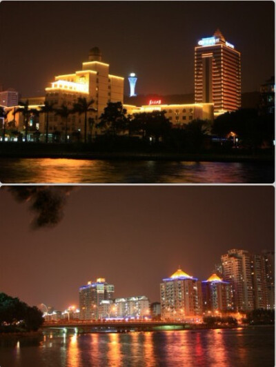 这是夜景吧。