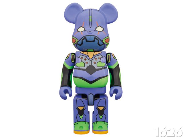 新世纪福音战士 X Medicom Toy Be@rbrick 小熊公仔！全球800只