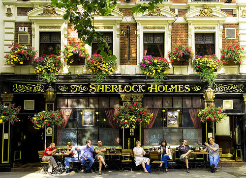 The Sherlock Holmes Pub, Westminster, England